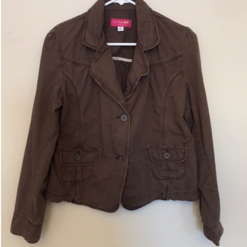 Brown Jacket by Liz Lange maternity size small